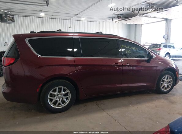 2C4RC1DG4MR542919 2021 CHRYSLER VOYAGER Maroon Widok wnętrza z tyłu