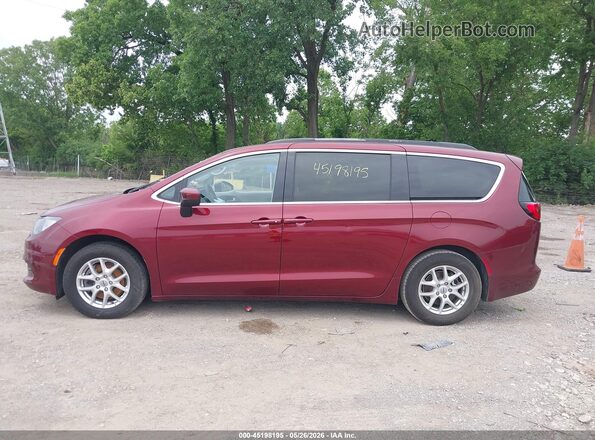 2C4RC1DG5MR509332 2021 CHRYSLER VOYAGER Maroon სალონის 360-გრადუსიანი ხედი