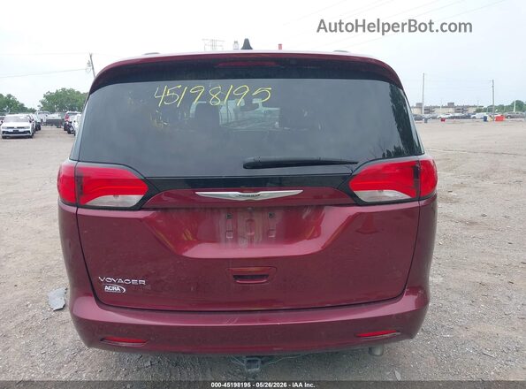 2C4RC1DG5MR509332 2021 CHRYSLER VOYAGER Maroon 