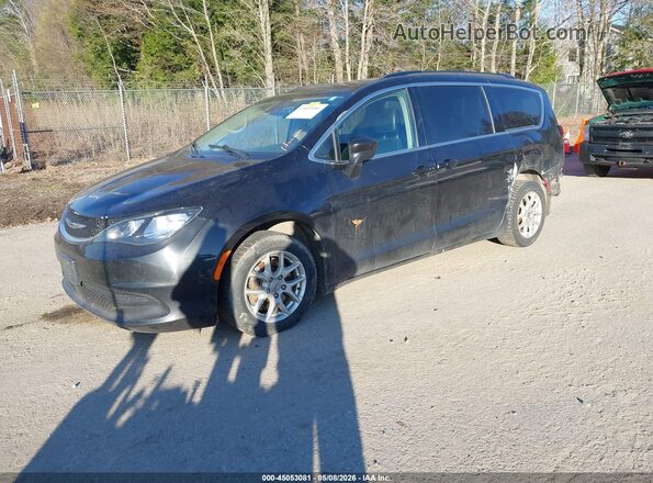 2C4RC1DG7MR516119 2021 CHRYSLER VOYAGER Black წინა მარცხენა ხედი სამი მეოთხედიდან