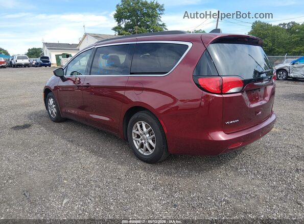 2C4RC1DG7MR537732 2021 CHRYSLER VOYAGER Burgundy Հետևի ձախ