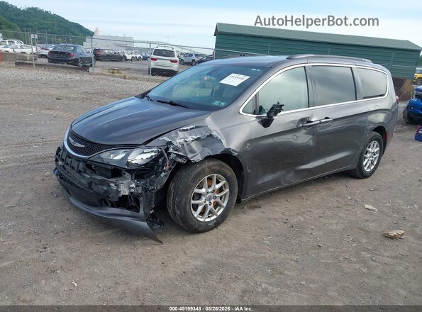 2C4RC1DGXMR532864 2021 CHRYSLER VOYAGER Brown Առջևի ձախ երեք քառորդ տեսարան