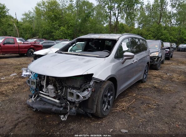 2C4RC1EG0JR306021 2018 CHRYSLER PACIFICA Gray Առջևի ձախ երեք քառորդ տեսարան