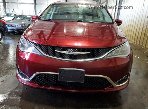 2C4RC1EG2JR294597 2018 CHRYSLER PACIFICA Red Вид спереду