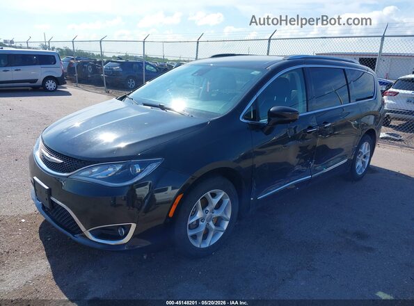 2C4RC1EG7JR126163 2018 CHRYSLER PACIFICA Черный Передняя левая четверть