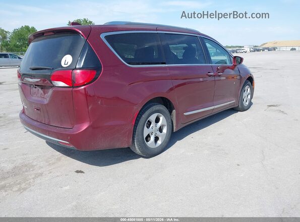 2C4RC1EG8HR559792 2017 CHRYSLER PACIFICA Maroon Tył prawy