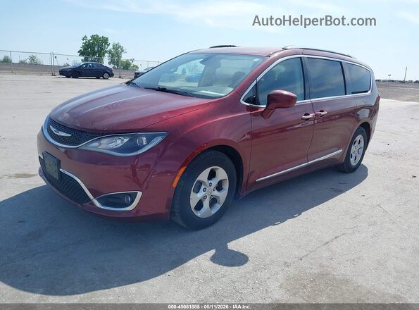 2C4RC1EG8HR559792 2017 CHRYSLER PACIFICA Maroon Przód lewy