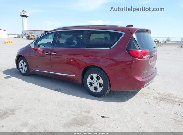 2C4RC1EG8HR559792 2017 CHRYSLER PACIFICA Maroon Tył lewy