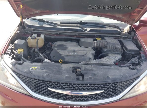 2C4RC1EG8HR559792 2017 CHRYSLER PACIFICA Maroon Widok z tyłu