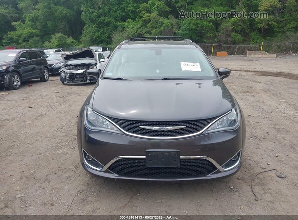 2C4RC1EG9HR541060 2017 CHRYSLER PACIFICA Gray Вид щитка приладів