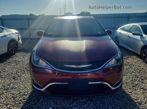 2C4RC1FG3KR630080 2019 CHRYSLER PACIFICA Maroon Widok z przodu