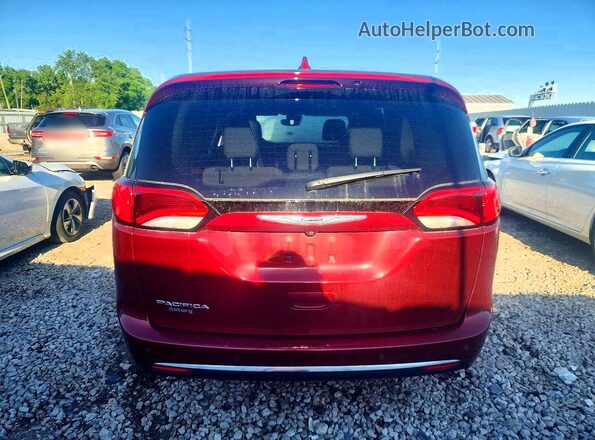 2C4RC1FG3KR630080 2019 CHRYSLER PACIFICA Maroon Widok z tyłu