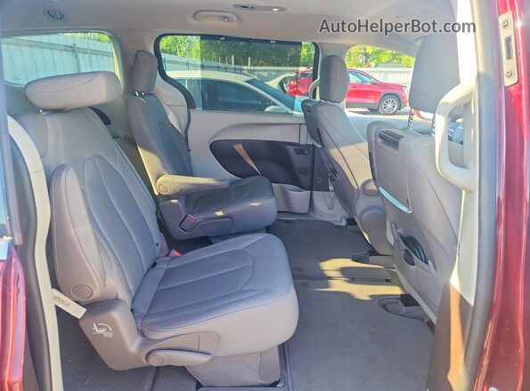 2C4RC1FG3KR630080 2019 CHRYSLER PACIFICA Maroon Widok wnętrza z tyłu