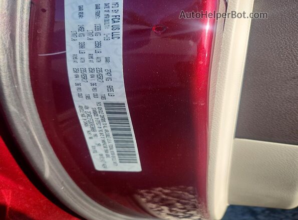 2C4RC1FG3KR630080 2019 CHRYSLER PACIFICA Maroon Widok naklejki z numerem VIN