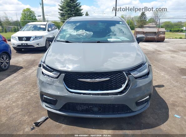 2C4RC1FG4PR558443 2023 CHRYSLER PACIFICA Gray Սարքավորումների վահանակի տեսք