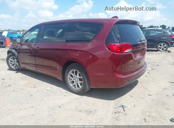 2C4RC1FG8JR334051 2018 CHRYSLER PACIFICA Burgundy Հետևի ձախ