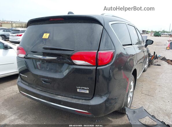 2C4RC1GG0JR226179 2018 CHRYSLER PACIFICA Черный Задняя правая четверть