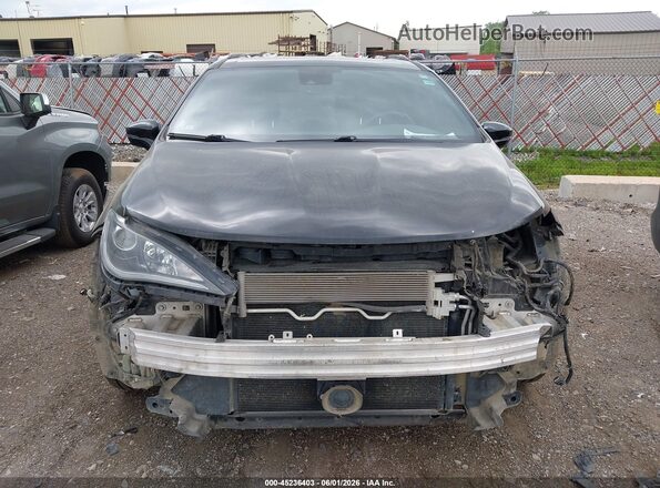 2C4RC1GG0KR634568 2019 CHRYSLER PACIFICA Black Widok zestawu wskaźników