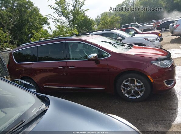 2C4RC1GG1KR549187 2019 CHRYSLER PACIFICA Red Vista interior trasera