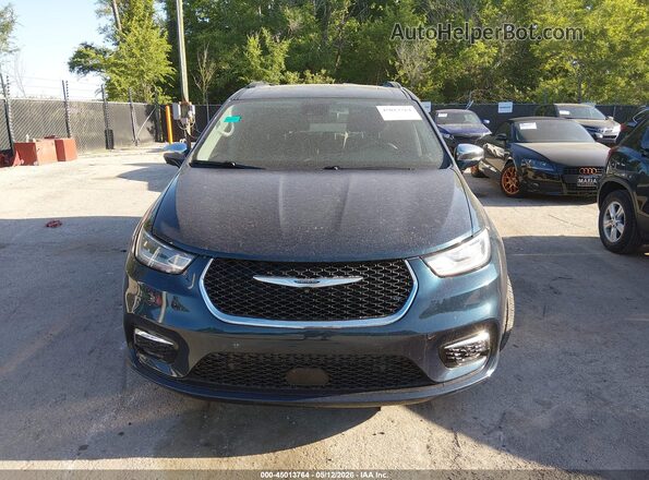 2C4RC1GG1NR158495 2022 CHRYSLER PACIFICA Teal Սարքավորումների վահանակի տեսք