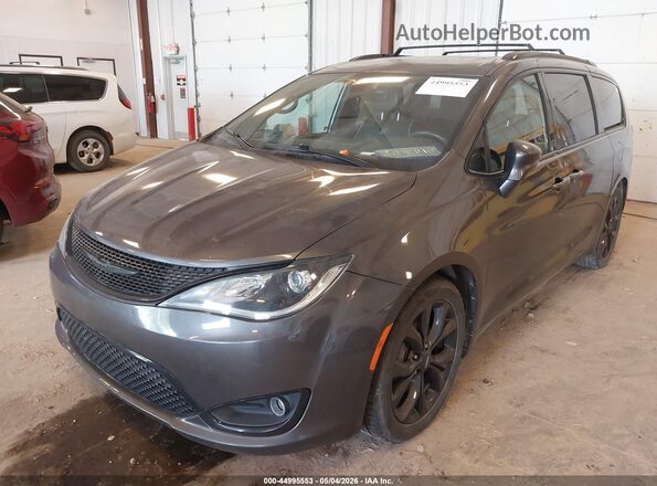 2C4RC1GG2JR338336 2018 CHRYSLER PACIFICA Серый Передняя левая четверть
