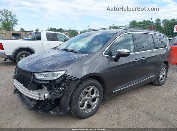 2C4RC1GG2PR582125 2023 CHRYSLER PACIFICA Gray Передня ліва чверть