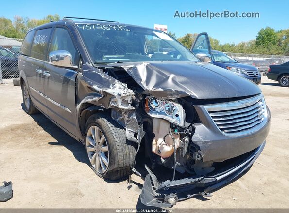 2C4RC1GG3GR189248 2016 CHRYSLER TOWN & COUNTRY Gray 