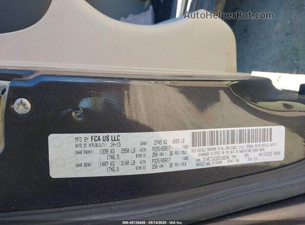 2C4RC1GG3GR189248 2016 CHRYSLER TOWN & COUNTRY Gray 