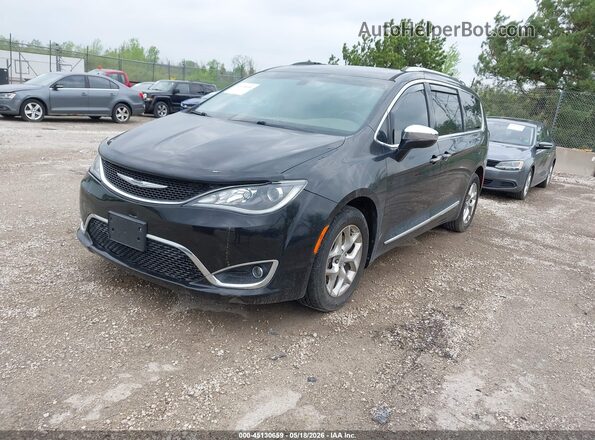 2C4RC1GG3HR504549 2017 CHRYSLER PACIFICA Black Передня ліва чверть