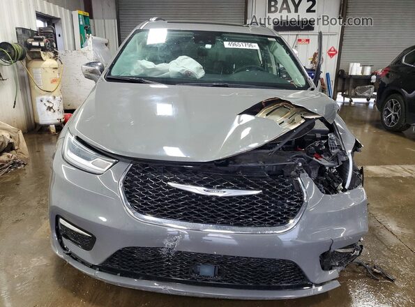 2C4RC1GG3NR176514 2022 CHRYSLER PACIFICA Gray 
