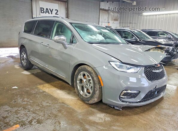 2C4RC1GG3NR176514 2022 CHRYSLER PACIFICA Gray 
