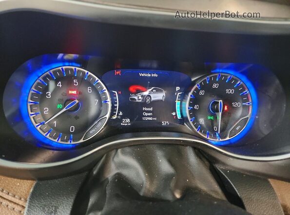2C4RC1GG4HR810966 2017 CHRYSLER PACIFICA Черный Вид щитка приборов
