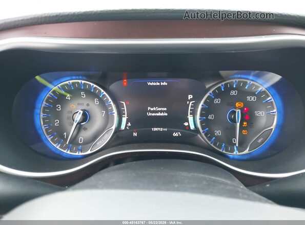 2C4RC1GG4LR203345 2020 CHRYSLER PACIFICA Black უკანა სავარძლების ხედი