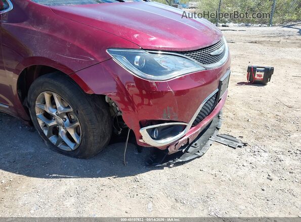 2C4RC1GG5JR149101 2018 CHRYSLER PACIFICA Red Вид спереду