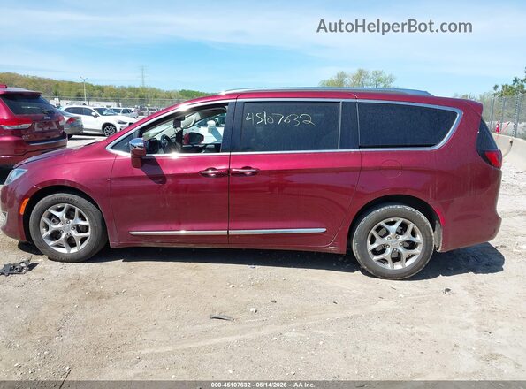 2C4RC1GG5JR149101 2018 CHRYSLER PACIFICA Red Панорамний вид салону 360°