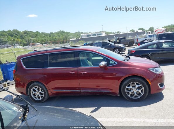 2C4RC1GG6LR275857 2020 CHRYSLER PACIFICA Red Вид задньої частини салону