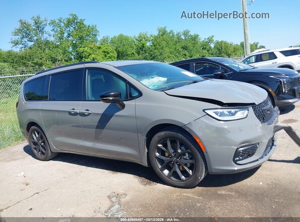 2C4RC1GG6SR571279 2025 CHRYSLER PACIFICA Gray Սալոնի հետևի տեսք