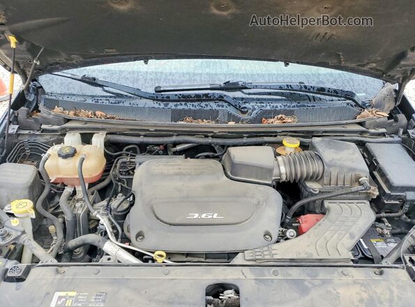 2C4RC1GG7HR504537 2017 CHRYSLER PACIFICA Black Вид підкапотного простору