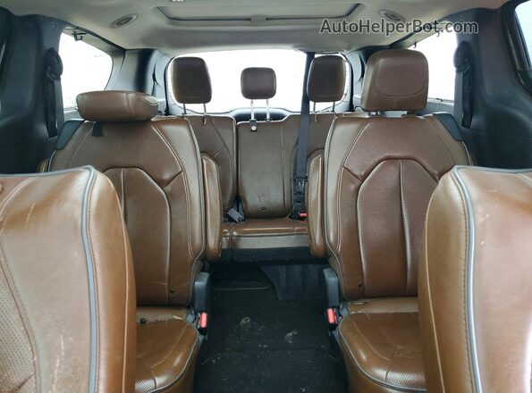 2C4RC1GG7HR504537 2017 CHRYSLER PACIFICA Black Вид задніх сидінь