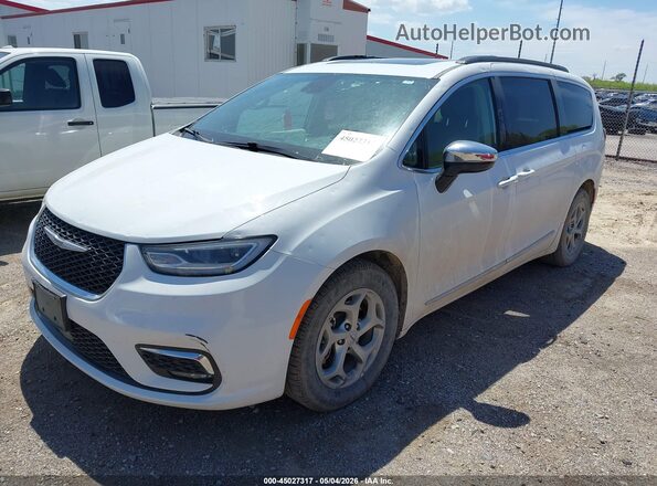 2C4RC1GG7PR529260 2023 CHRYSLER PACIFICA White Vista tres cuartos delantera izquierda