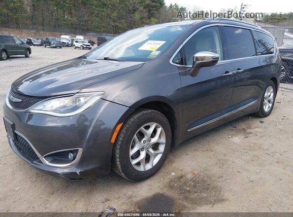 2C4RC1GGXLR278616 2020 CHRYSLER PACIFICA Gray Передня ліва чверть