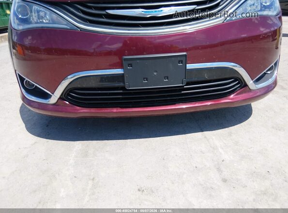 2C4RC1H76JR248329 2018 CHRYSLER PACIFICA Burgundy 