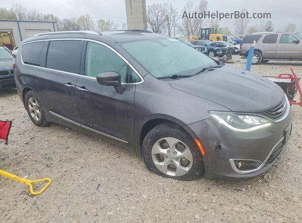 2C4RC1L70JR175613 2018 CHRYSLER PACIFICA Gray Delantero derecho