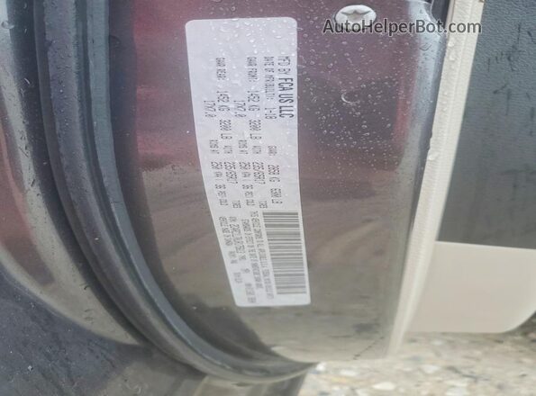 2C4RC1L70JR175613 2018 CHRYSLER PACIFICA Gray Vista de la etiqueta del VIN
