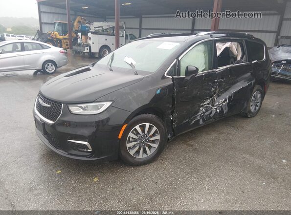 2C4RC1L75MR591659 2021 CHRYSLER PACIFICA Black Առջևի ձախ երեք քառորդ տեսարան