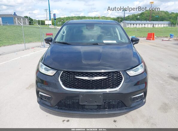 2C4RC1L75PR584201 2023 CHRYSLER PACIFICA Black Widok zestawu wskaźników
