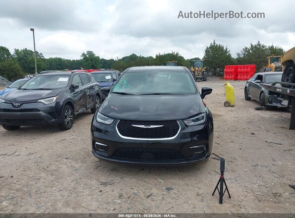 2C4RC1L78PR541102 2023 CHRYSLER PACIFICA Black Widok wnętrza z tyłu