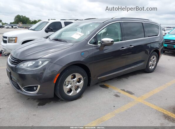2C4RC1N70JR230347 2018 CHRYSLER PACIFICA Gray Przód lewy