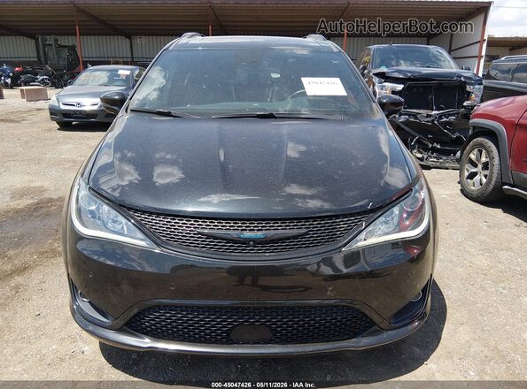 2C4RC1N79LR267237 2020 CHRYSLER PACIFICA Black Widok zestawu wskaźników