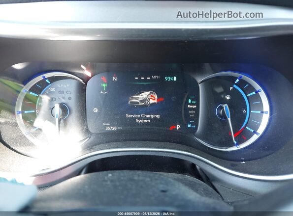 2C4RC1N7XKR590890 2019 CHRYSLER PACIFICA White უკანა სავარძლების ხედი